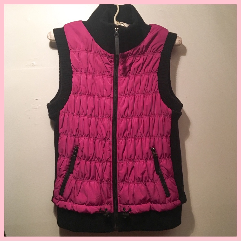 Calvin Klein Performance puffer zip-up vest jacket